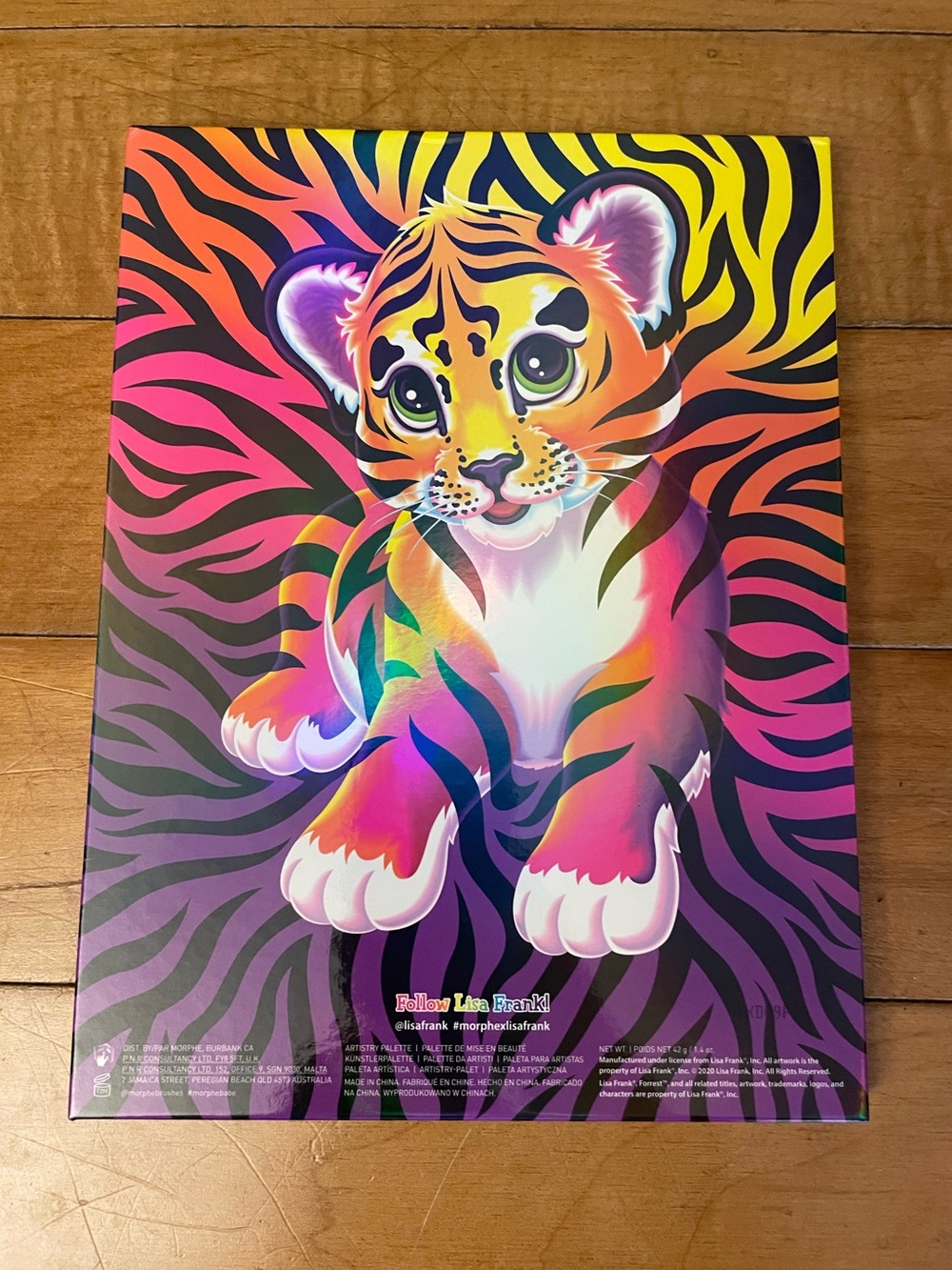 New Morphe Lisa Frank 35 Colorful Tiger Palette